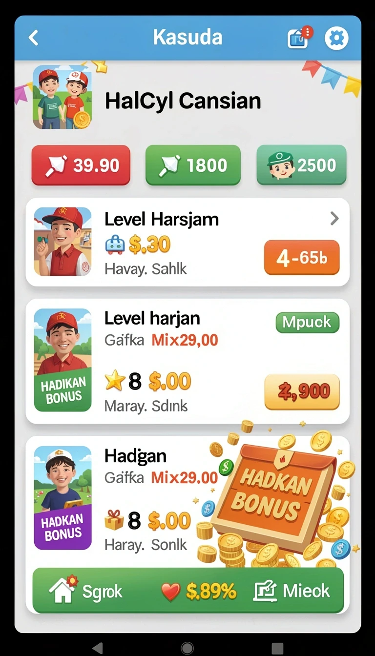 Tampilan utama aplikasi Download aslitoto APK untuk Android yang intuitif dan efisien.