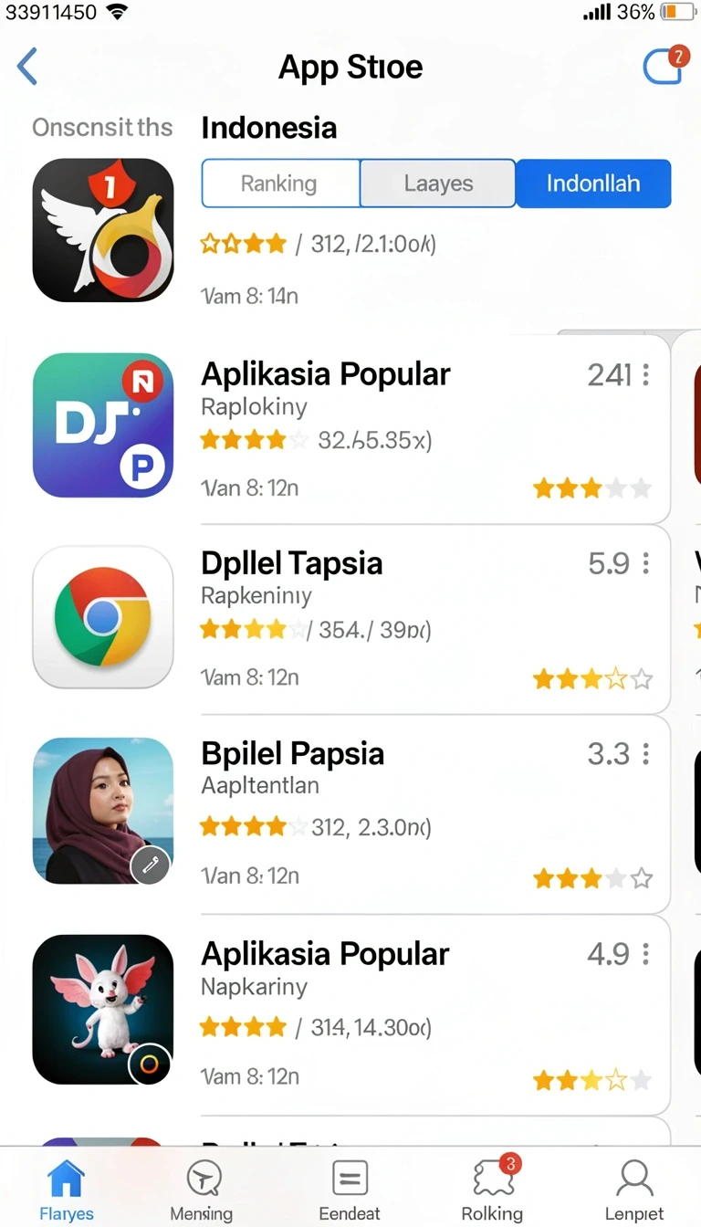 Tampilan utama aplikasi Download bugistoto APK untuk Android yang intuitif dan efisien.